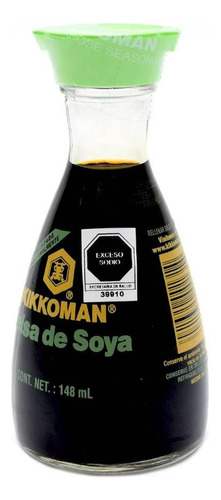 Salsa De Soya Kikkoman Tapa Verde 148 Ml 