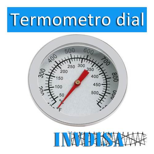 Termometro:  Asador, Ahumador, Horno - N U E V O