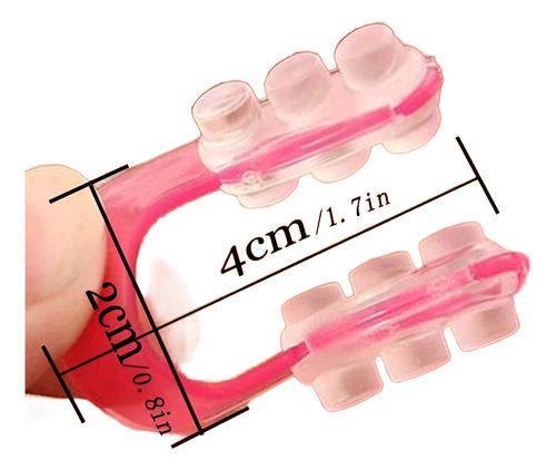 10 Pcs Corrector De Nariz Estiliza Respinga Corrige 2 En 1