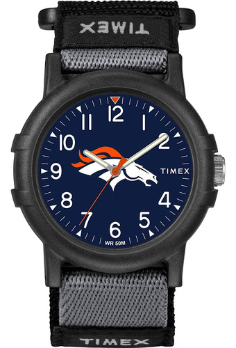 Mira A Timex Twzfbroya Nfl Reclutar A Los Denver Broncos Par