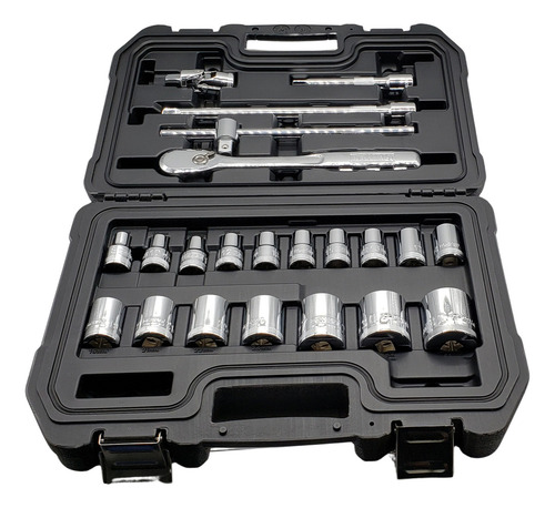 Juego De Herramientas Mecánicas 22 Pzas Dwmt19241 Dewalt Color Negro
