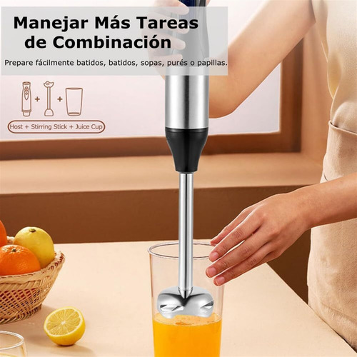 5 En 1 Licuadoras De Mano, Licuadora Manual 600w, Batidora