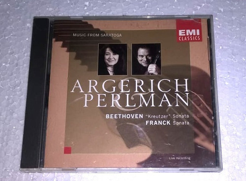 Argerich Perlman Beethoven Franck Violin Sonatas Cd / Kktus