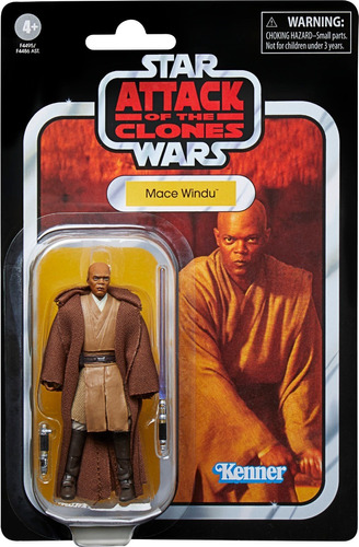 Star Wars Vintage Collection Mace Windu Attack Of The Clones