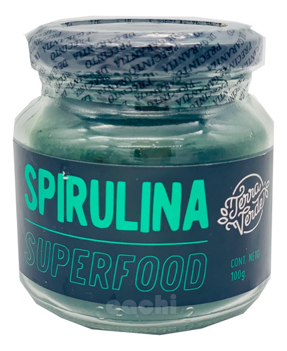 Spirulina Terra Verde Super Alimento 100gr