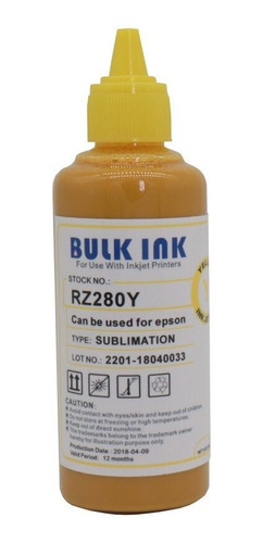 Tinta Sublimacion Para Epson L380 L220 L210 Premium Policart