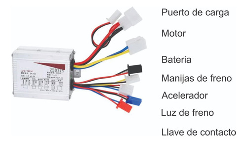Kit Motor Electrico Bicicleta 450w 24v 3000rpm My1018-1