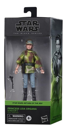 Figura Princesa Leia Endor Star Wars Black Series