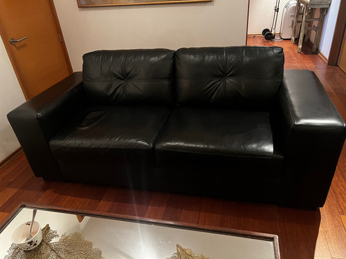 Sillon Cuero 2 Cuerpos Rosen