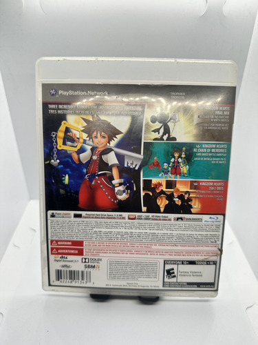 Kingdom Hearts 1.5 Hd Remix Ps3 (Usado)
