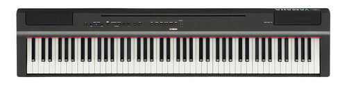 Teclado Digital Yamaha P125 Piano 88 Teclas Intermedio Msi Color Negro