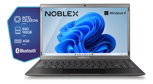 Notebook Noblex N14x1000 14.1  Hd Intel Celeron 4gb/128gb