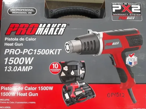 Pistola De Calor 1500w Promaker