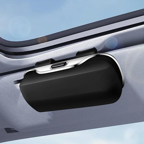 Soporte De Gafas De Para Visor De Automóviles, Caja Negro