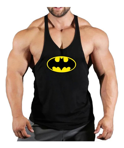 Playera Batman Camiseta Para Gym Hombre Musculoso