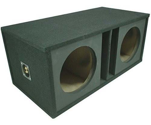 Car Audio Dual 15  Ranura Ventilada Caja De Subcaja Estéreo 