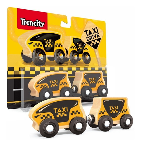 Imagen 2 de 2 de Trencity Vehículo Taxi Drive - Tienda Oficial -