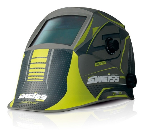 Careta Electrónica Sweiss Skyview 650n Sombra Variable 4 Sen Color Verde