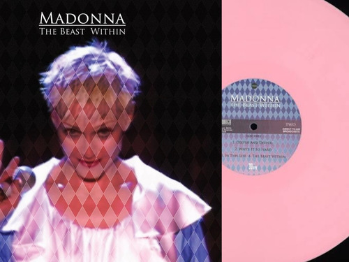 Vinil Madonna - Beast Within Live ( Lp Rosa ) Raridade