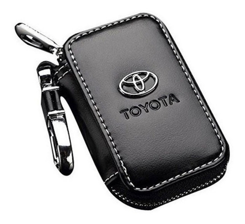 Porta Chave Toyota Capa De Couro Proteção Chaveiro Hilux Sw4