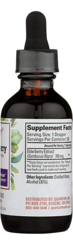 Health Supplements Extracto De Saúco Quantum Defensa Inmune