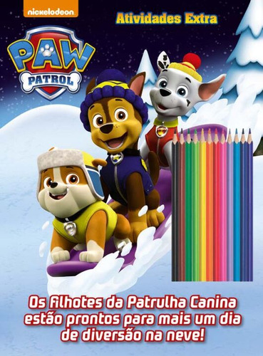 Libro Patrulha Canina Atividades Extra De Editora On-line E