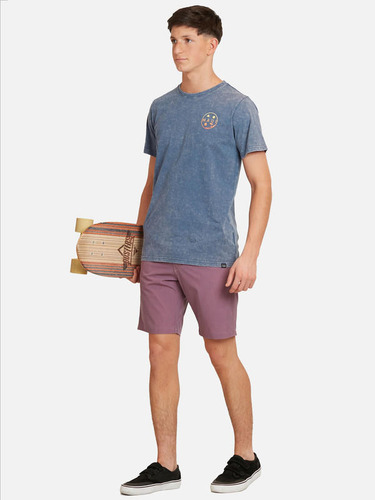 Bermuda Colored Chino Young Juvenil Hombre Burdeo Maui And S