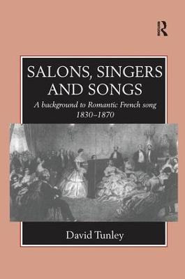 Libro Salons, Singers And Songs - David Tunley