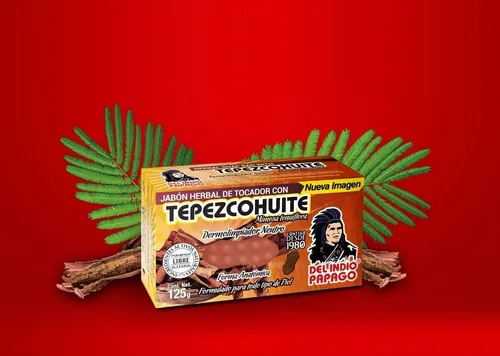 Del Indio Papago Jabón Neutro Con Tepezcohuite 125g 5 Pack -