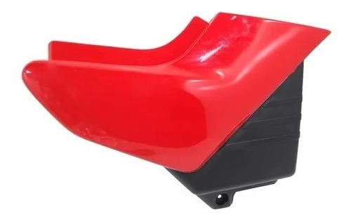 Cacha Yamaha 125 Ybr Lateral Inferior Derecha Roja