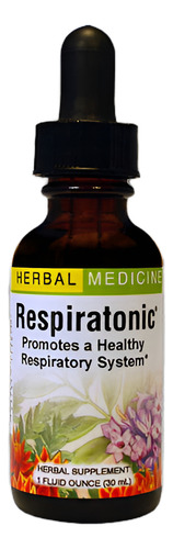 Herbs Etc. Respiratonic Extracto Liquido 40 Servs 1 Oz Sabor Natural