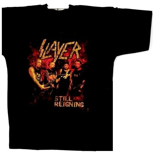 Slayer Still Reigning Polo Talla Medium [rockoutlet] Saldos