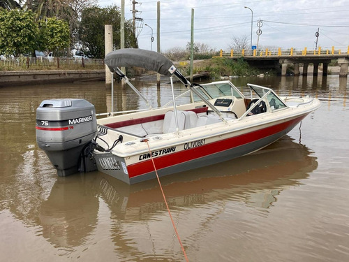 Imagen 1 de 10 de Lancha Canestrari 470 Con Mariner 75hp 2t