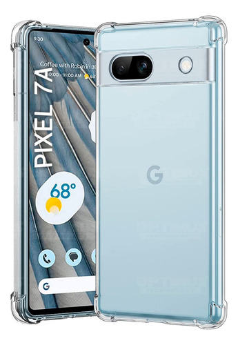 Carcasa Protectora Transparente Para Google Pixel 7a