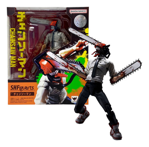 Chainsaw Man Bandai Demonio Motosierra Sh Figuarts 15cm