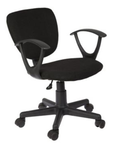 Silla De Escritorio Ergonómica  Llantas Cómoda  Color Negro