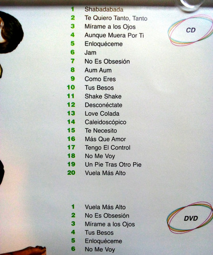 Ov 7 + Flans + Mecano - 3 Albumes Cd's (Usado)