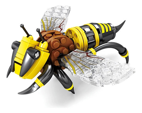 Set Bloques De Construccion Insectos Mantis Avispa Mosca Más