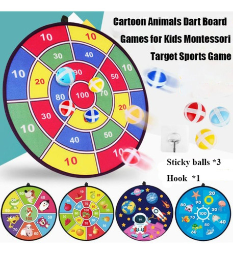 Juegos De Mesa Con Forma De Dardos Y Animales Con 3 Bolas Ad