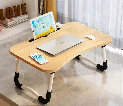 Escritorio para computadora portátil para cama, mesa de cama para laptop,  soporte para computadora portátil, escritorio plegable para computadora –  Yaxa Colombia