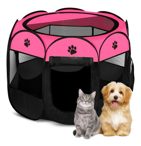 Horing Pop Up Tent Pet Playpen Carrier Perro Gato Cachorros 