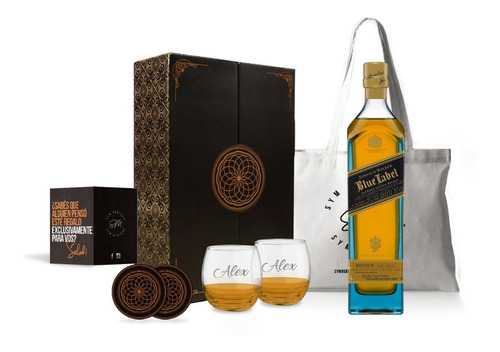 Experiencia Premium Johnnie Walker Blue 750ml Box Regal