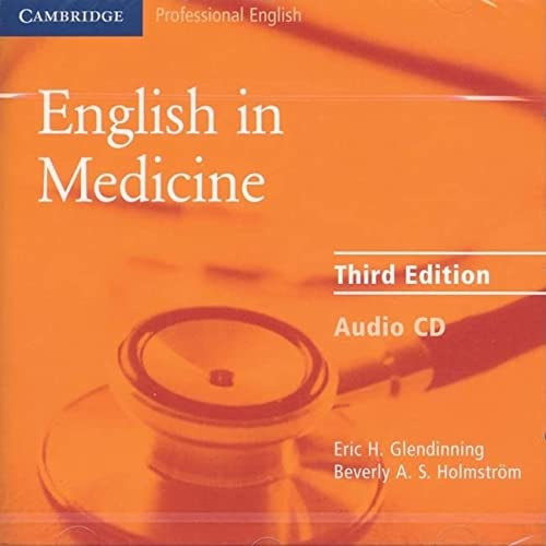 Libro English In Medicine Audio Cd 3rd Edition De Vvaa Cambr