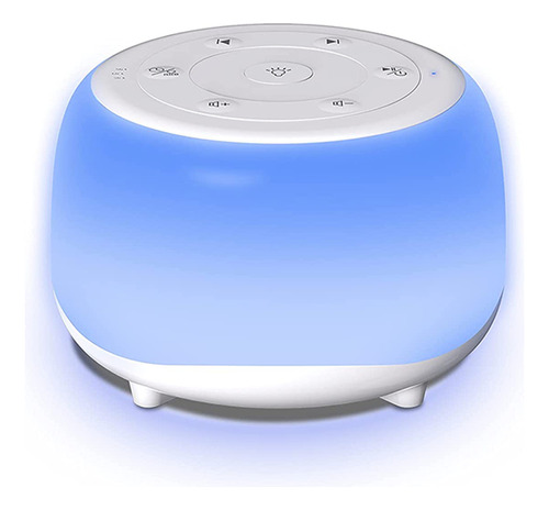 Máquina De Dormir Sleep Machine Sound Desktop Ruise White Pa