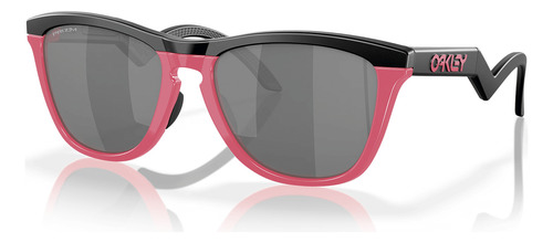 Óculos De Sol Frogskins Hybrid Black Neon Pink Prizm Black