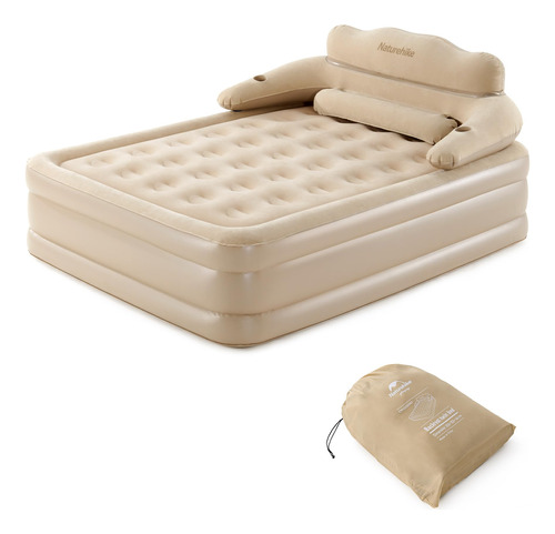 Naturehike Colchon De Aire Tamano Queen, Cama Inflable De Ca