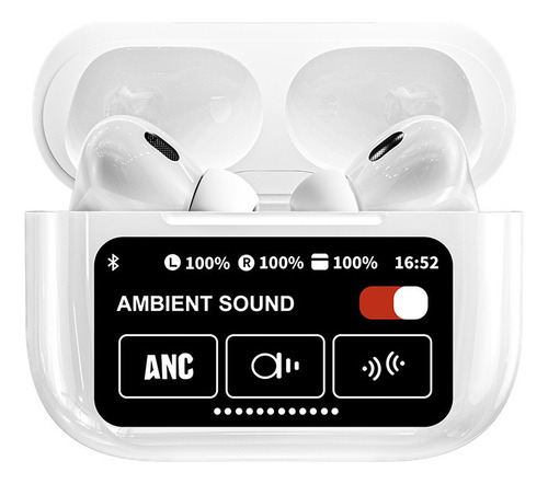 Auriculares Bluetooth Con Cancelación De Ruido Y Pantalla