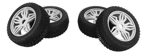 Neumáticos De Goma Para Coche Con Control Remoto, 4 Unidades