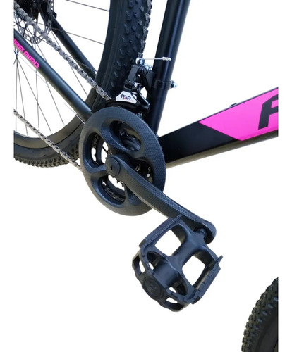 Bicicleta Mountain Bike Rodado 29 Fire Bird Dama Color Negro/rosa Tamaño Del Cuadro 16