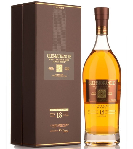 Whisky Glenmorangie 18 Años Extremely Rare 700ml En Estuche